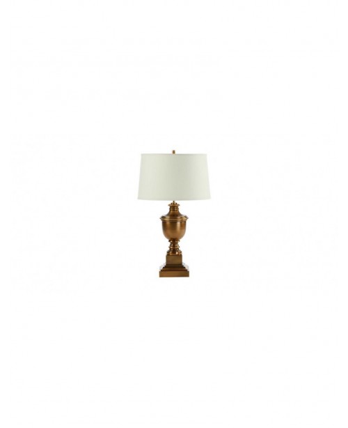 Retro small brass table lamp